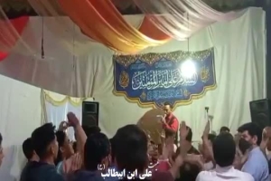 هیئت امیرالمومنین علی ابن ابیطالب علیه السلام ولادت امیرالمومنین۱۴۰۱کربلایی محمدجوکار