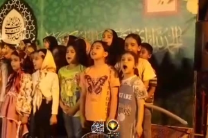مولودی خوانی سیدامیر احمدنیا  در شادمانه بزرگ عید غدیر خم