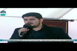 مداحی مداح جوان اهل بیت آقای امیرحسین قربانی در محرم 1400 شبکه سهند