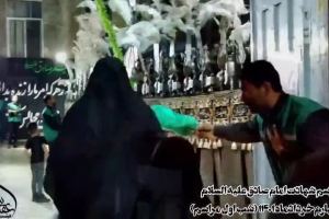 گزارش تصویری شب اول شهادت امام صادق (ع) 1401