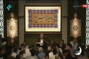 شب اول ماه مبارک رمضان 97 - مسجد ارک - باز وقت مستی چشمان بیدار من است