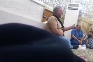 نجف کنار مزار مرحوم آیت الله حلّی