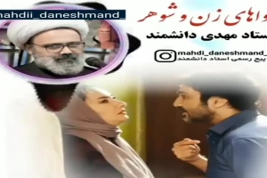 استاد دانشمند - سخنرانی - دعواهای زن و شوهری