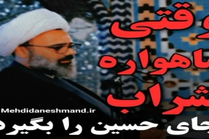 استاد دانشمند - سخنرانی - وقتی ماهواره و شراب جای حسین را بگیرد (2)