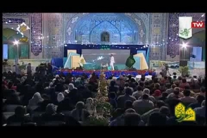 شب پانزدهم ماه مبارک رمضان- گفتگو - خادم القرآن حاج عباس سلیمی