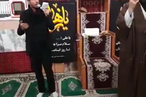 مراسم شهادت حضرت زهرا ص درشهرک سنگان خواف