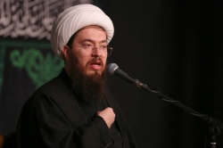 تصویر مراسم شهادت حضرت ام البنین (س) 1404 حسینیه انصارالحسین - کربلایی محمد فصولی و روح الله صادقپور