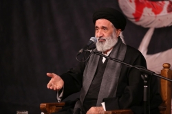 تصویر مراسم عزاداری شهادت حضرت زینب کبری (س) 1404 حسینیه انصارالحسین (ع)