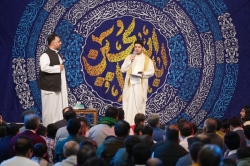 تصویر مراسم جشن اعیاد شعبانیه ولادت سرداران کربلا 1404 محمد فصولی محمد جنامی حسینیه انصارالحسین (ع)