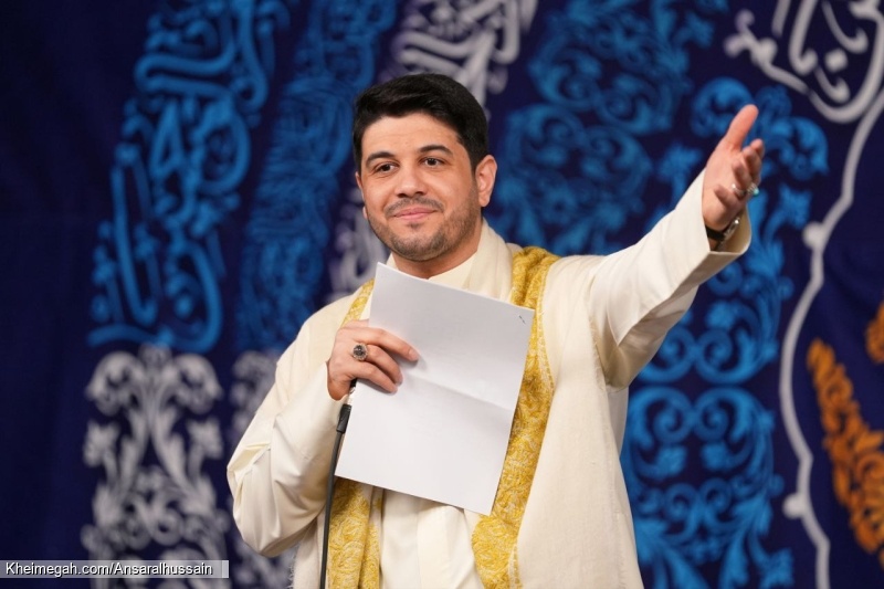 تصویر مراسم جشن اعیاد شعبانیه ولادت سرداران کربلا 1404 محمد فصولی محمد جنامی حسینیه انصارالحسین (ع)