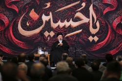 تصویر مراسم عزاداری صبح دهه اول محرم 1405 1448 حسینیه انصارالحسین علیه السلام