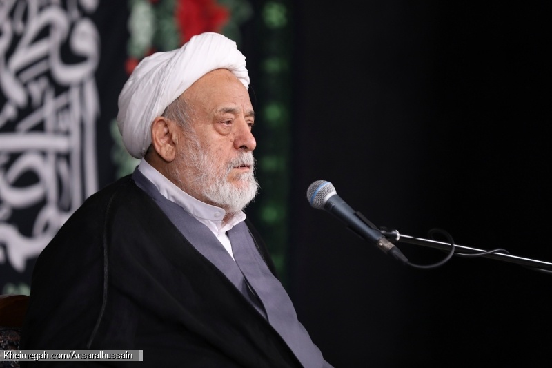 تصویر روز اول مراسم شهادت حضرت زهرا ۱۴۰۵ فاطمیه حسینیه انصارالحسین تهران