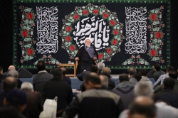 تصویر روز اول مراسم شهادت حضرت زهرا ۱۴۰۵ فاطمیه حسینیه انصارالحسین تهران