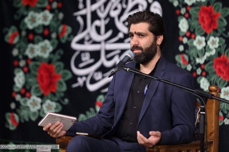 تصویر روز اول مراسم شهادت حضرت زهرا ۱۴۰۵ فاطمیه حسینیه انصارالحسین تهران