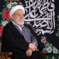 تصویر روز اول مراسم شهادت حضرت زهرا ۱۴۰۵ فاطمیه حسینیه انصارالحسین تهران