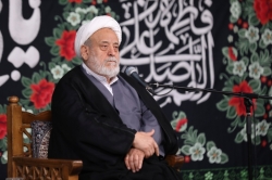 تصویر روز اول مراسم شهادت حضرت زهرا ۱۴۰۵ فاطمیه حسینیه انصارالحسین تهران