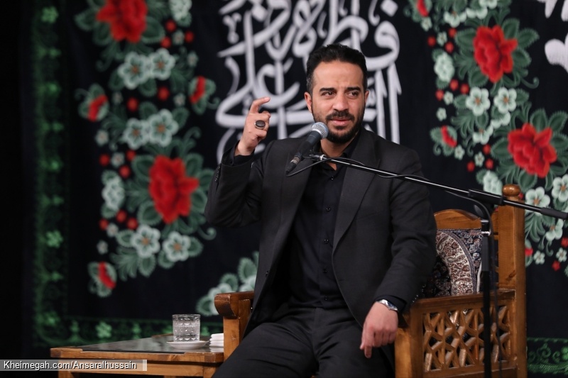 تصویر روز اول مراسم شهادت حضرت زهرا ۱۴۰۵ فاطمیه حسینیه انصارالحسین تهران
