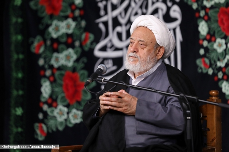 تصویر روز دوم مراسم شهادت حضرت زهرا ۱۴۰۵ فاطمیه حسینیه انصارالحسین تهران