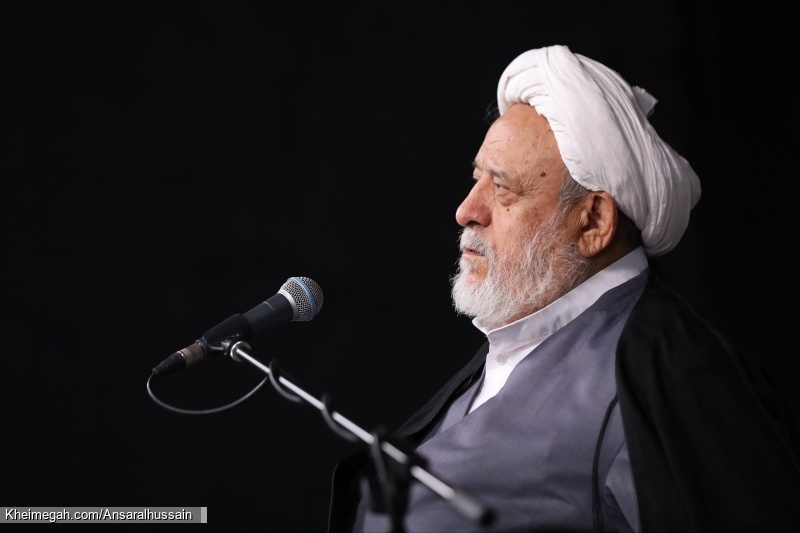 تصویر روز دوم مراسم شهادت حضرت زهرا ۱۴۰۵ فاطمیه حسینیه انصارالحسین تهران