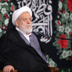 تصویر روز دوم مراسم شهادت حضرت زهرا ۱۴۰۵ فاطمیه حسینیه انصارالحسین تهران