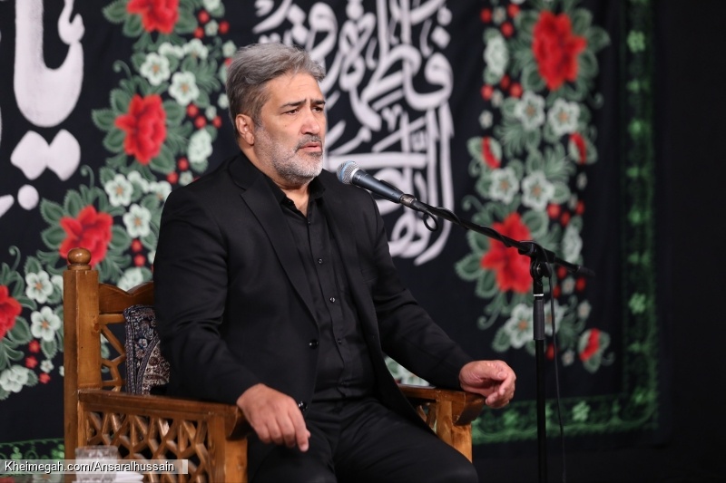 تصویر روز دوم مراسم شهادت حضرت زهرا ۱۴۰۵ فاطمیه حسینیه انصارالحسین تهران
