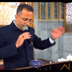 مداحی در مراسم گلباران حرم حضرت زینب س