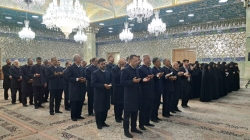 غبارروبی حرم حضرت معصومه سلام الله