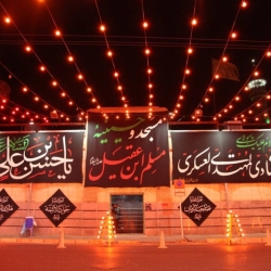 گزارش تصویری شب اول مراسم شهادت امام حسن عسکری علیه السلام ۱۴۰۲