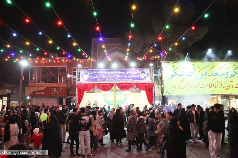 گزارش تصویری مراسم جشن ولادت حضرت قائم عجل الله تعالی فرجه الشریف  ۱۴۰۳