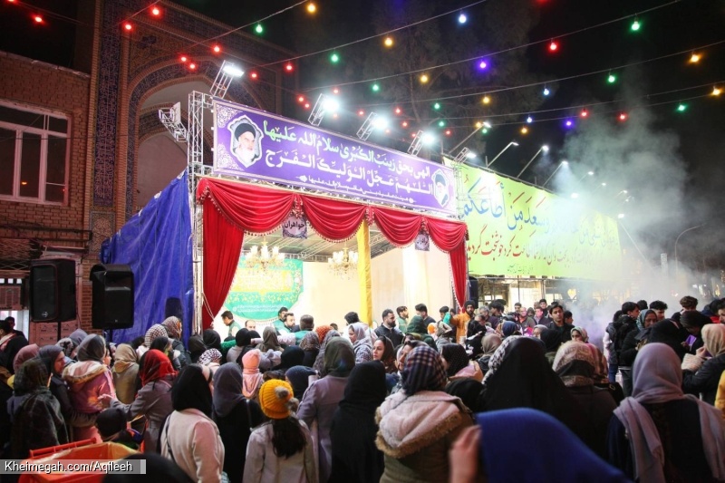 گزارش تصویری مراسم جشن ولادت حضرت قائم عجل الله تعالی فرجه الشریف  ۱۴۰۳