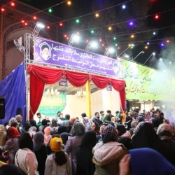گزارش تصویری مراسم جشن ولادت حضرت قائم عجل الله تعالی فرجه الشریف  ۱۴۰۳