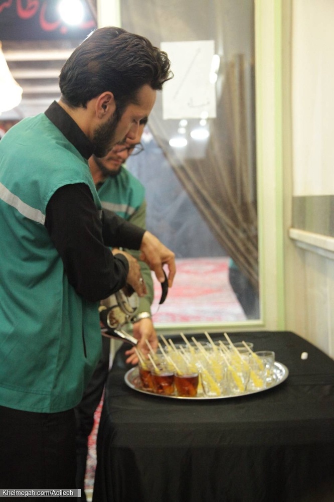 گزارش تصویری شب اول و دوم  شهادت حضرت سکینه سلام الله علیها ۱۴۰۳
