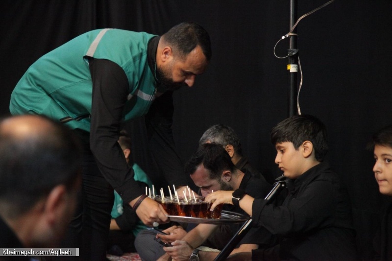 گزارش تصویری شب اول و دوم  شهادت حضرت سکینه سلام الله علیها ۱۴۰۳