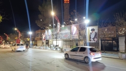 گزارش تصویری از آذین بندی و سیاه پوشی سطح شهر
