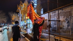 گزارش تصویری از آذین بندی و سیاه پوشی سطح شهر