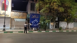 گزارش تصویری از آذین بندی خیابان برای مراسم توسط خادمان هیئت عقیله بنی هاشم سلام الله علیها