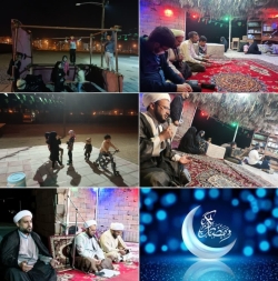 ماه رمضان مزار شهید گمنام