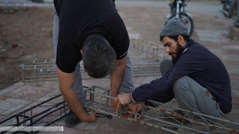 برپایی خیمه گاه ام ابیها(س) اهواز