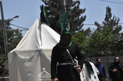 هیئت امیرالمؤمنین علی ابن ابیطالب علیه السلام خیمه سوزان ظهرعاشورا