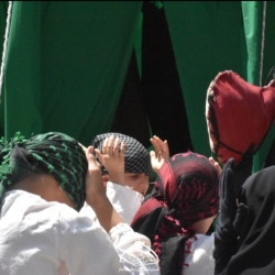 هیئت امیرالمؤمنین علی ابن ابیطالب علیه السلام خیمه سوزان ظهرعاشورا