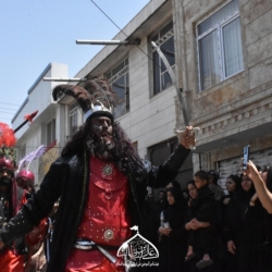 هیئت امیرالمؤمنین علی ابن ابیطالب علیه السلام خیمه سوزان ظهرعاشورا