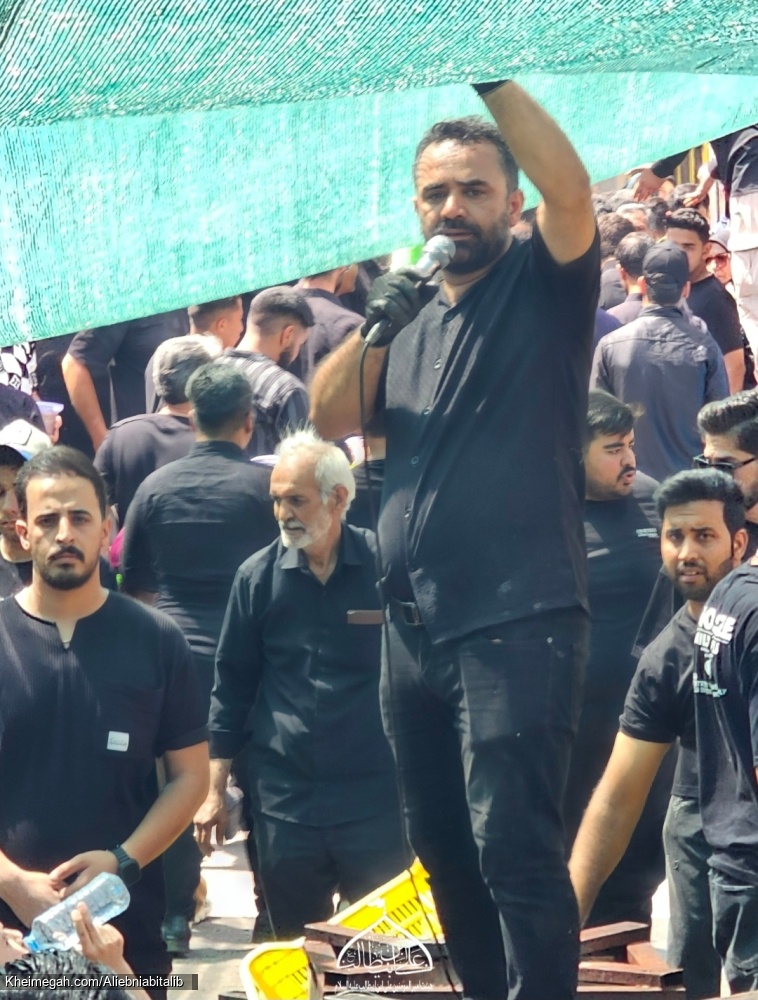 هیئت امیرالمؤمنین علی ابن ابیطالب علیه السلام خیمه سوزان ظهرعاشورا