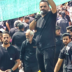 هیئت امیرالمؤمنین علی ابن ابیطالب علیه السلام خیمه سوزان ظهرعاشورا