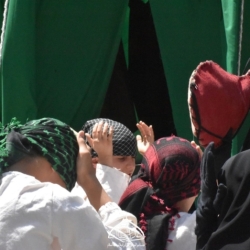 هیئت امیرالمؤمنین علی ابن ابیطالب علیه السلام خیمه سوزان ظهرعاشورا