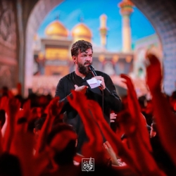 تصویر مراسم عزاداری شب شهادت امام جواد (ع) 1404 کربلایی حسین ستوده - محفل زوارالبقیع طهران