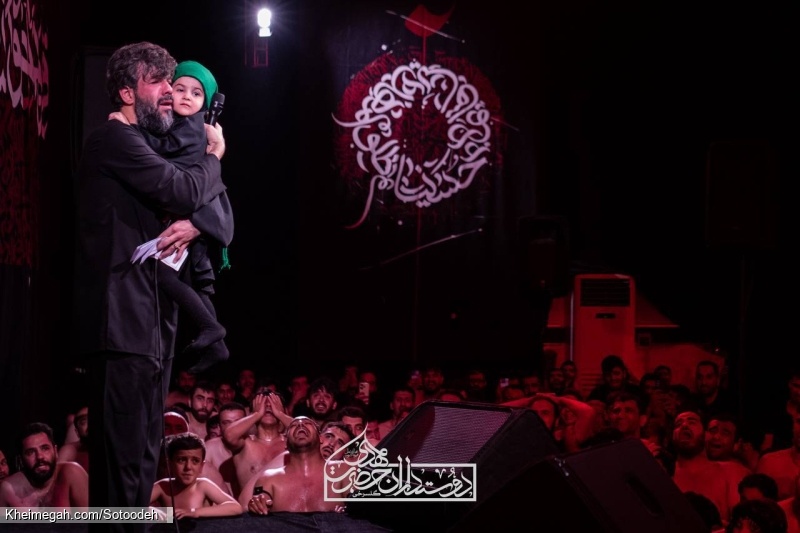 تصویر مراسم شب سوم محرم 1404 1447 کربلایی حسین ستوده - هیئت دوستداران حضرت مهدی (عج) کربلا