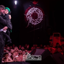 تصویر مراسم شب سوم محرم 1404 1447 کربلایی حسین ستوده - هیئت دوستداران حضرت مهدی (عج) کربلا