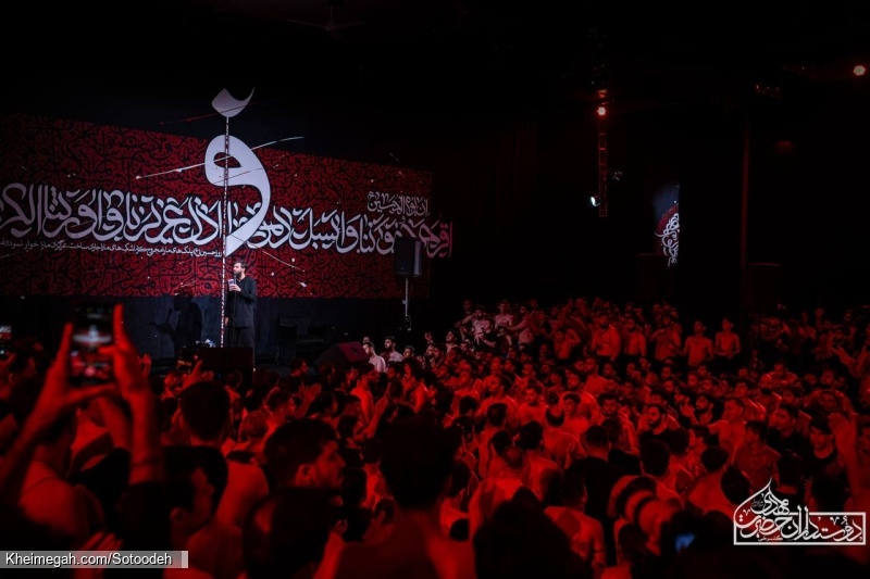 تصویر مراسم شب ششم محرم 1404 1447 کربلایی حسین ستوده - هیئت دوستداران حضرت مهدی کربلا
