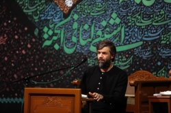 تصویر مراسم شهادت حضرت معصومه (س) 1404 با مداحی کربلایی حسین ستوده در قم حرم حضرت معصومه (س)