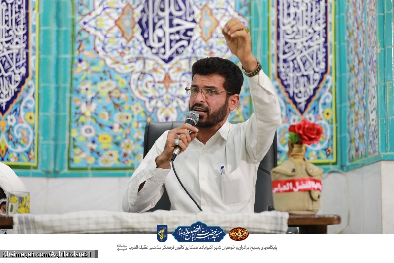 مراسم هفته دفاع مقدس مسجد حضرت اباالفضل(ع) شهر اکبرآباد